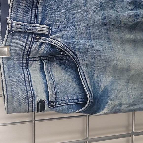 Men's Projek Raw Denim Jeans Size 38 Blue - Picture 3 of 12